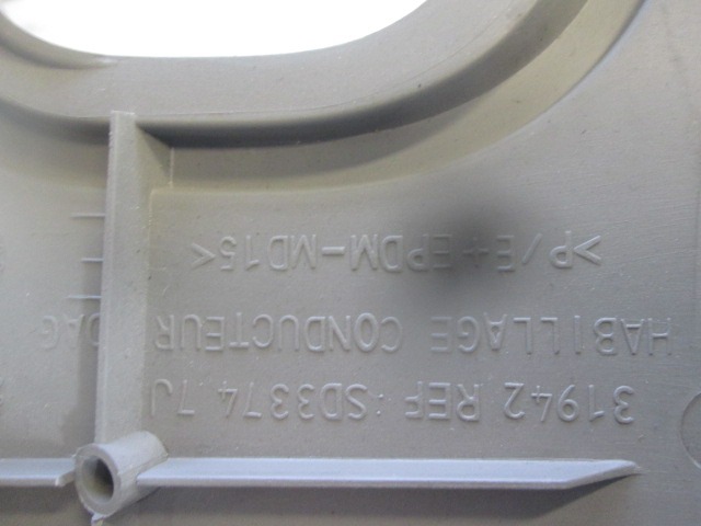 MONTA?NI DELI /  ARMATURNE PLOSCE SPODNJI OEM N. 31942 ORIGINAL REZERVNI DEL RENAULT MEGANE MK2 BM0/1 CM0/1 EM0/1 KM0/1 LM0/1 BER/GRANDTOUR  (10/2002 - 02/2006) DIESEL LETNIK 2003