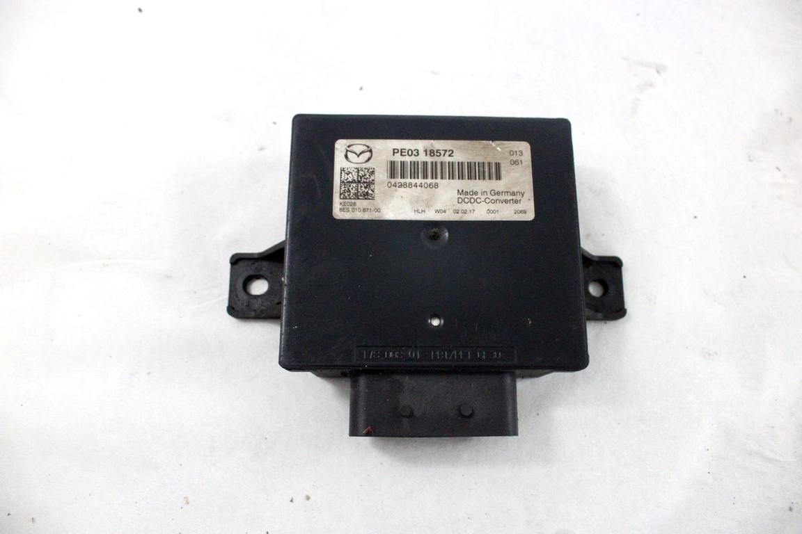 PE0318572 CENTRALINA CONVERTITORE CORRENTE CONTINUA DC/DC MAZDA CX-3 1.5 D 77KW 6M 5P (2017) RICAMBIO USATO