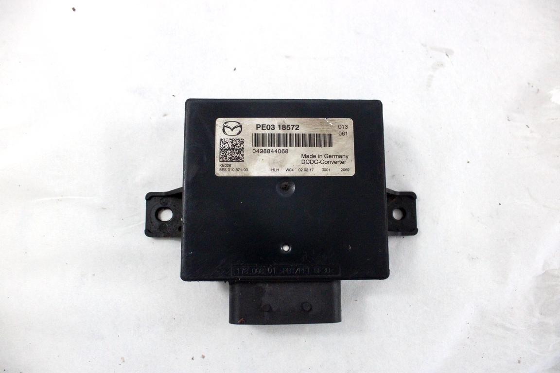 PE0318572 CENTRALINA CONVERTITORE CORRENTE CONTINUA DC/DC MAZDA CX-3 1.5 D 77KW 6M 5P (2017) RICAMBIO USATO