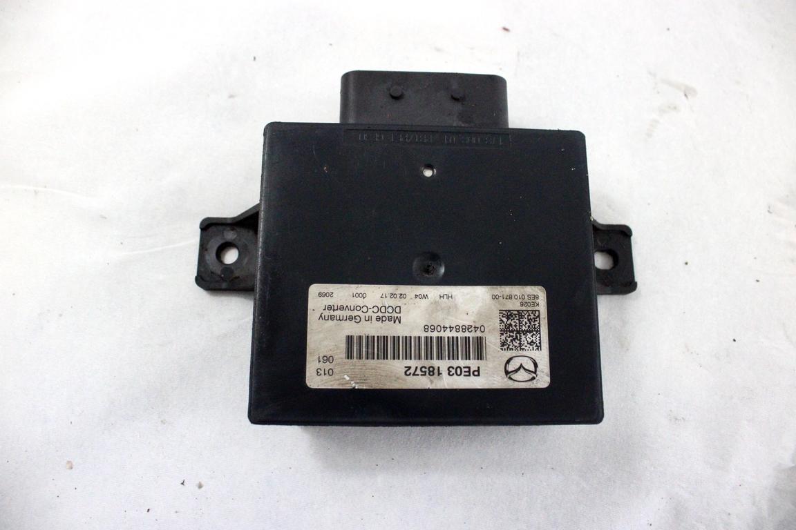 PE0318572 CENTRALINA CONVERTITORE CORRENTE CONTINUA DC/DC MAZDA CX-3 1.5 D 77KW 6M 5P (2017) RICAMBIO USATO