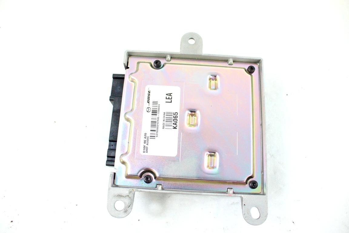D10F66A20 AMPLIFICATORE AUDIO MAZDA CX-3 1.5 D 77KW 6M 5P (2017) RICAMBIO USATO