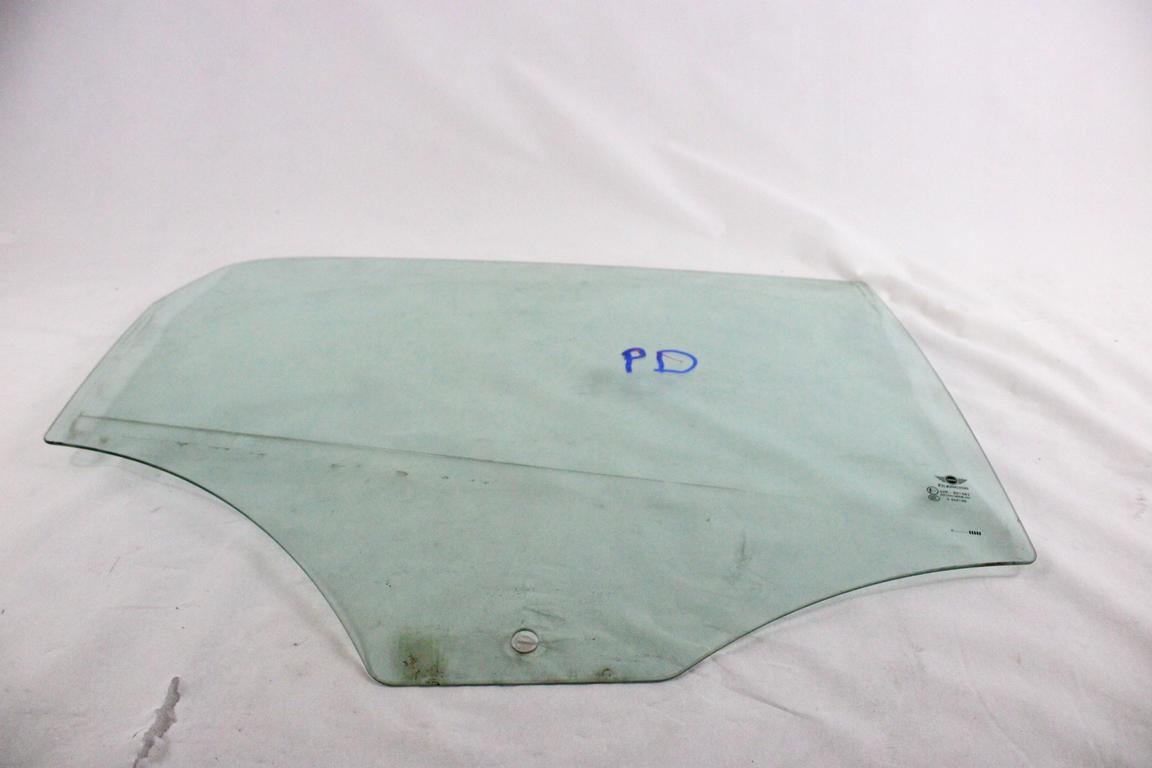51359800638 VETRO SCENDENTE PORTA POSTERIORE DESTRA MINI COUNTRYMAN R60 ONE D 1.6 D 66KW 6M 5P (2010) RICAMBIO USATO