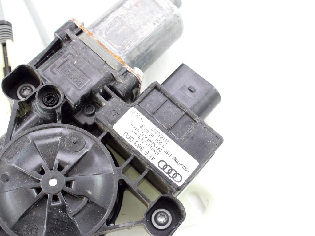 4K9863560 MOTORINO MECCANISMO CAPPELLIERA TELO AVVOLGIBILE COPRI BAGAGLI AUDI A6 C8 ALLROAD 4X4 2.0 I 150KW 5P AUT (2021) RICAMBIO USATO