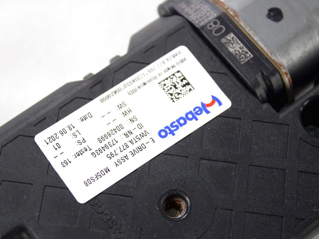 5TA877795 MOTORINO ATTUATORE TETTUCCIO APRIBILE AUDI A6 C8 ALLROAD 4X4 2.0 I 150KW 5P AUT (2021) RICAMBIO USATO
