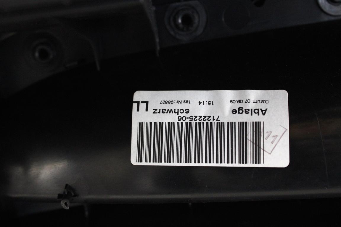 51169110405 TUNNEL CENTRALE CON BRACCIOLO BMW SERIE 1 118 D E87 2.0 D 105KW 6M 5P (2009) RICAMBIO USATO