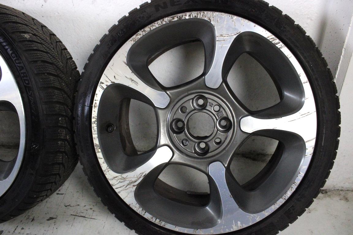 51880399 SET 4 CERCHI IN LEGA DA 17 POLLICI 5 FORI 7.0JX17H2 ET 38 FIAT 500 ABARTH 1.4 B 118KW 5M 3P (2016) RICAMBIO USATO STRISCIATI, PNEUMATICI INVERNALI 205/40 R17 84V NEXEN WINGUARD SPORT 2 6.24MM 6.13MM 6.44MM 6.26MM A3919 A4019 INTERASSE 4X98