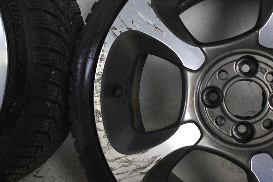 51880399 SET 4 CERCHI IN LEGA DA 17 POLLICI 5 FORI 7.0JX17H2 ET 38 FIAT 500 ABARTH 1.4 B 118KW 5M 3P (2016) RICAMBIO USATO STRISCIATI, PNEUMATICI INVERNALI 205/40 R17 84V NEXEN WINGUARD SPORT 2 6.24MM 6.13MM 6.44MM 6.26MM A3919 A4019 INTERASSE 4X98