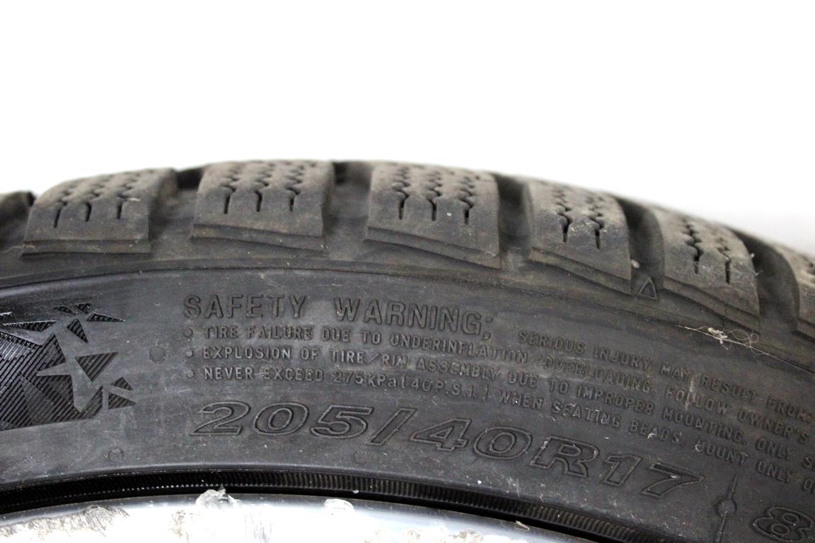 51880399 SET 4 CERCHI IN LEGA DA 17 POLLICI 5 FORI 7.0JX17H2 ET 38 FIAT 500 ABARTH 1.4 B 118KW 5M 3P (2016) RICAMBIO USATO STRISCIATI, PNEUMATICI INVERNALI 205/40 R17 84V NEXEN WINGUARD SPORT 2 6.24MM 6.13MM 6.44MM 6.26MM A3919 A4019 INTERASSE 4X98