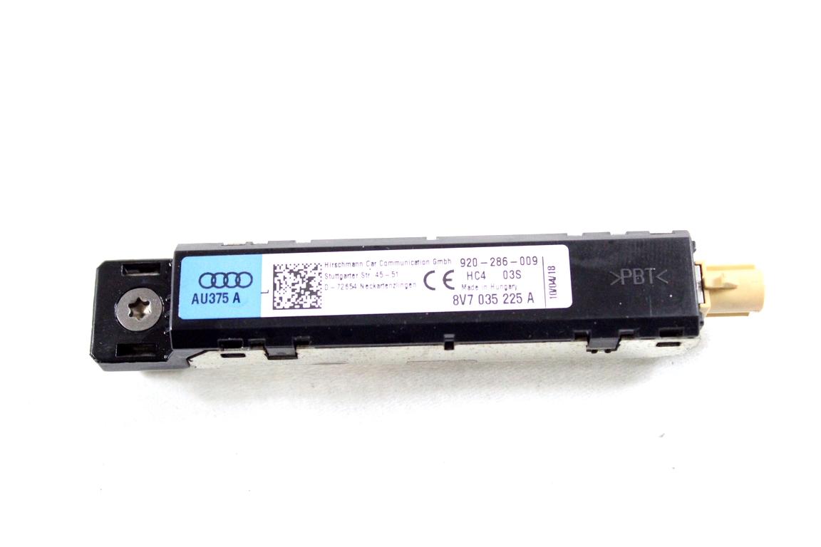8V7035225A CENTRALINA AMPLIFICATORE ANTENNA AUDI A3 2.0 D 4X4 110KW AUT 2P (2018) RICAMBIO USATO