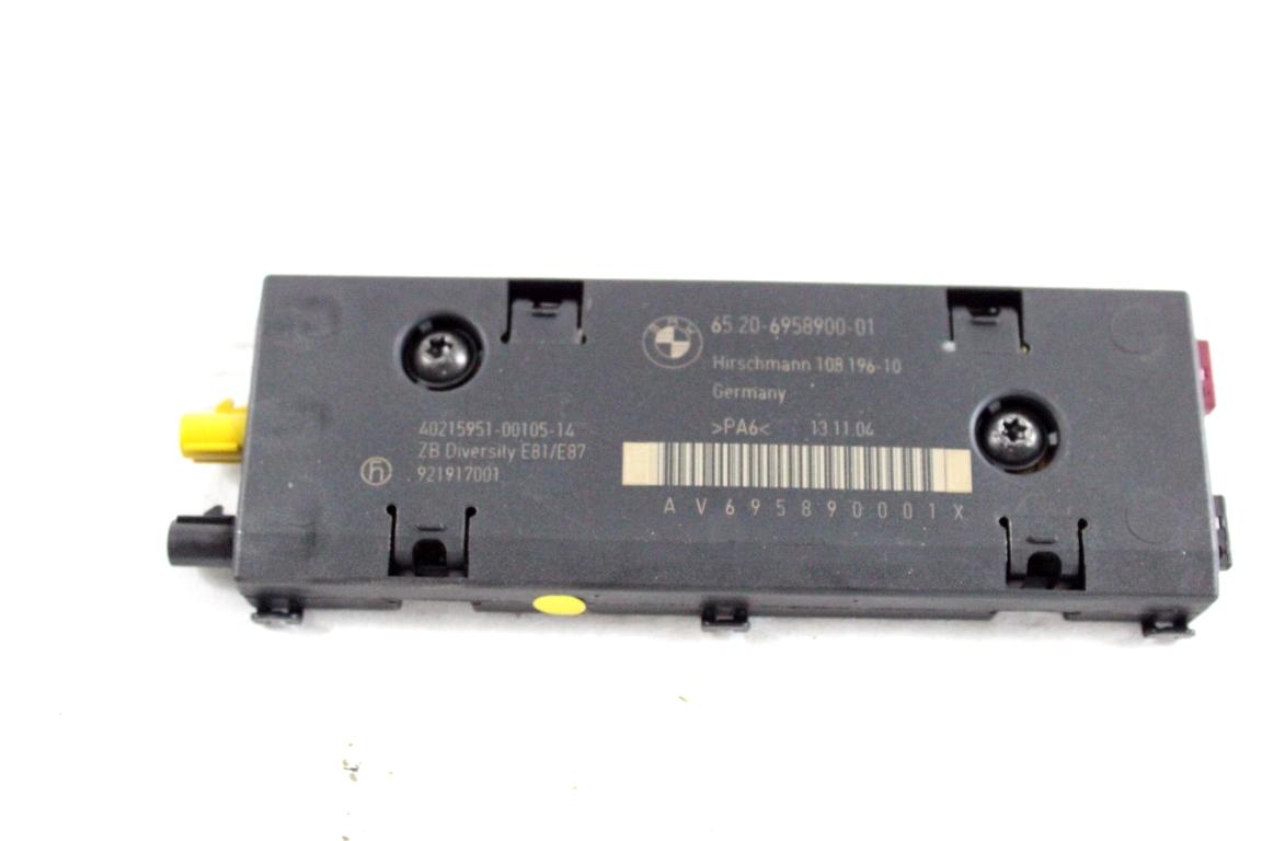 65206958900 CENTRALINA AMPLIFICATORE ANTENNA BMW SERIE 1 118 D E87 2.0 D 90KW 6M 5P (2004) RICAMBIO USATO