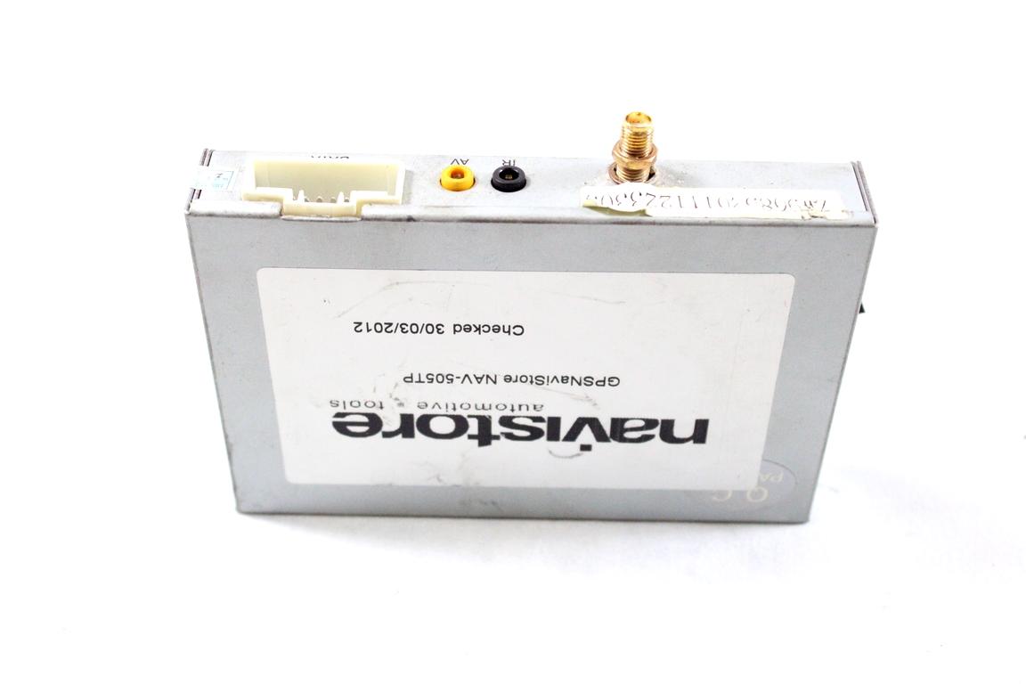 NAV-505TP CENTRALINA SISTEMA DI NAVIGAZIONE SATELLITARE AFTERMARKET NAVISTORE AUDI A4 B8 SW 2.0 D 105KW AUT 5P (2009) RICAMBIO USATO