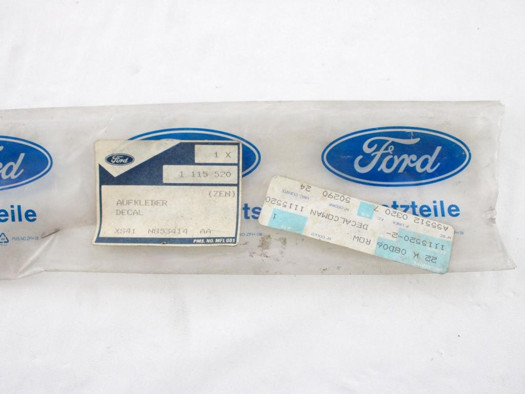 1115520 COPPIA GUARNIZIONI INFERIORI PORTELLONE COFANO POSTERIROE BAULE FORD FOCUS 1.8 85KW 5P D 5M (2001) RICAMBIO NUOVO