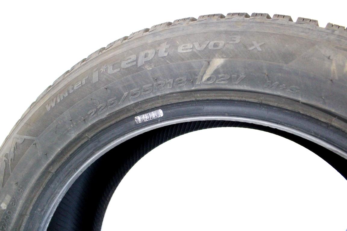 225/55 R18 102V HANKOOK WINTER I CEPT EVO3 X 7.52MM A3215 PNEUMATICI INVERNALI M+S (QUANTITA' 1)