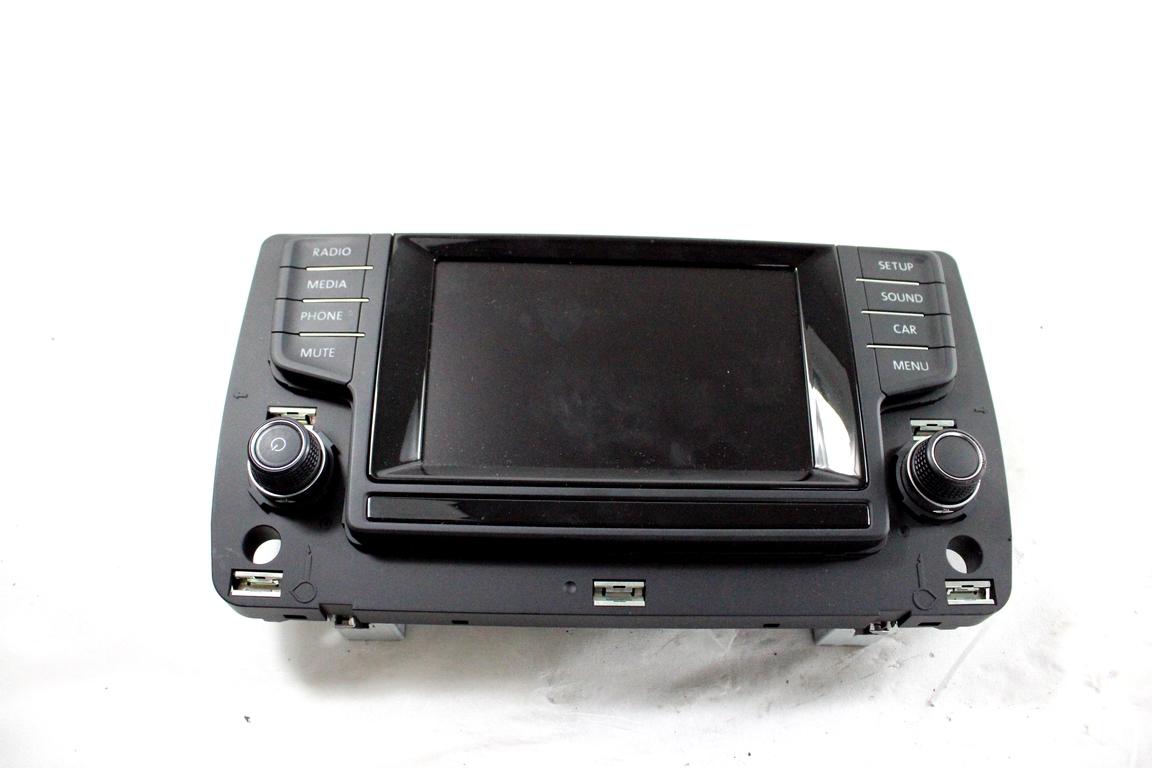 5G0919605 DISPLAY SISTEMA MULTIMEDIALE VOLKSWAGEN GOLF 7 1.6 D 66KW 5M 5P (2014) RICAMBIO USATO