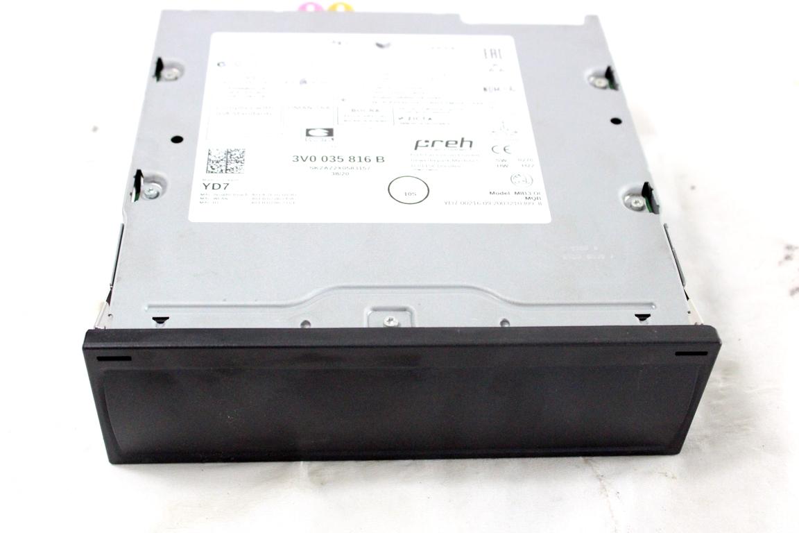 3V0035816B CENTRALINA SISTEMA DI NAVIGAZIONE SATELLITARE SKODA KAMIQ 1.6 D 85KW AUT 5P (2020) RICAMBIO USATO