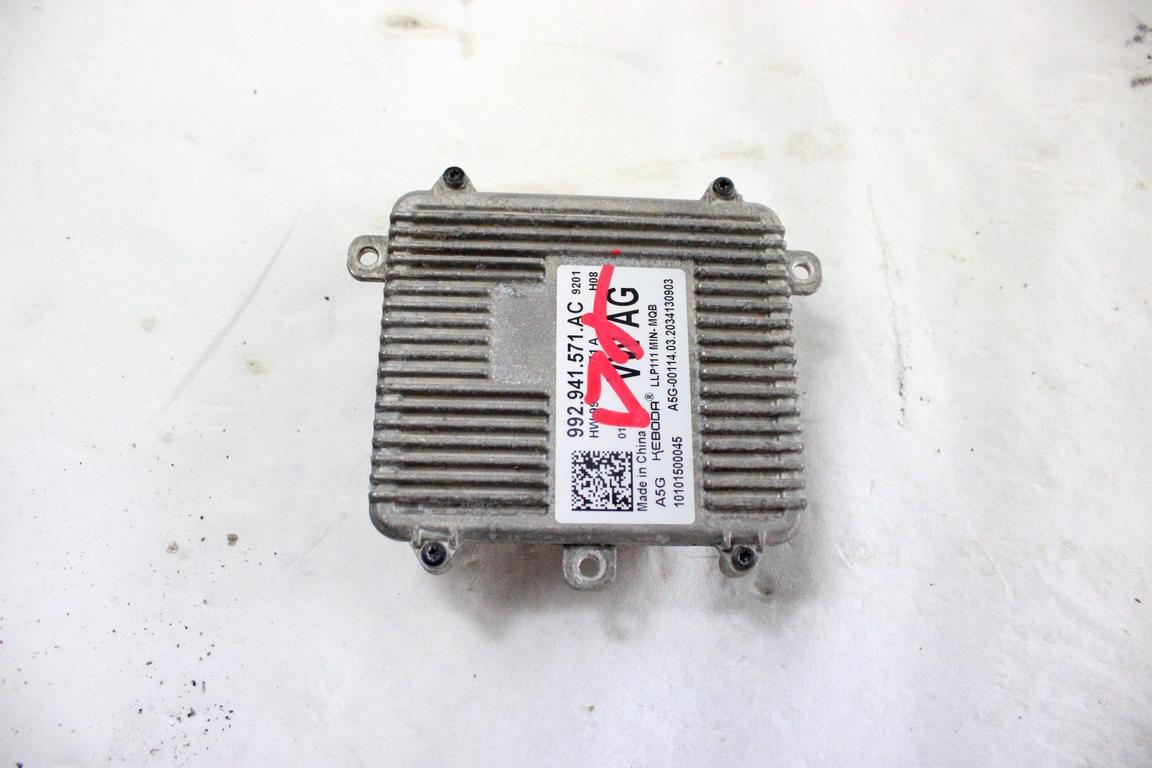 992941571AC CENTRALINA FARI XENON SKODA KAMIQ 1.6 D 85KW AUT 5P (2020) RICAMBIO USATO