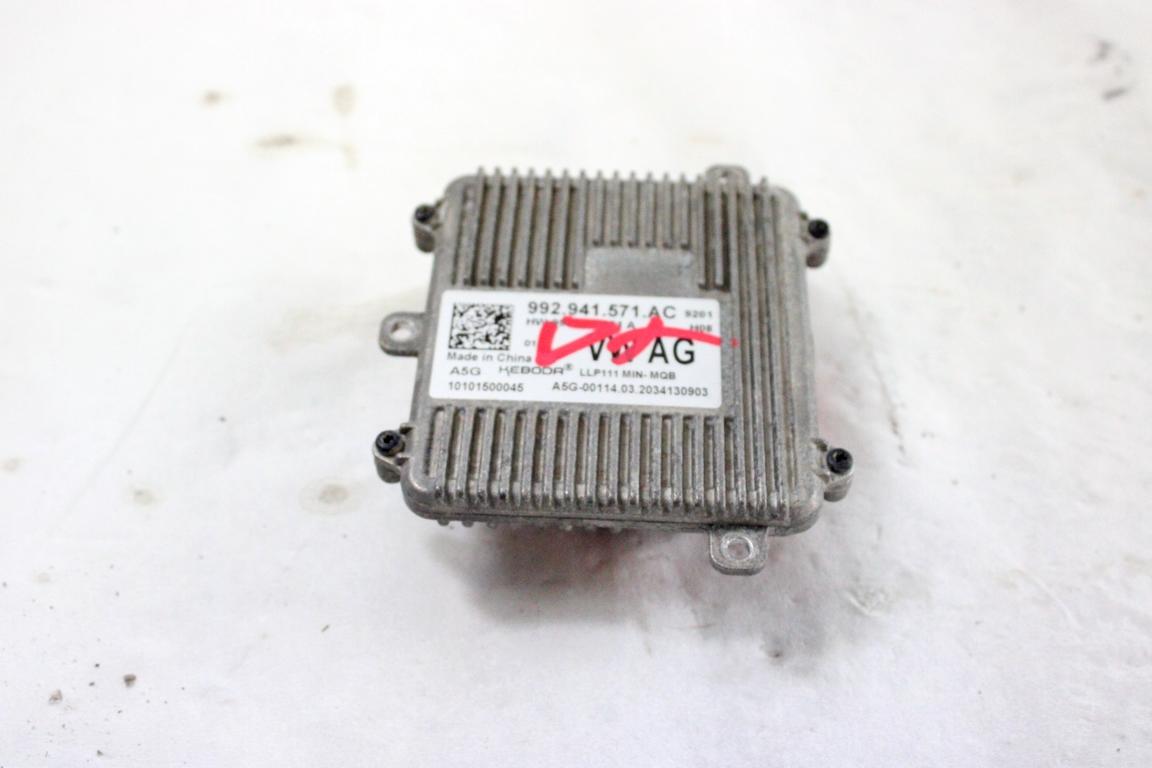 992941571AC CENTRALINA FARI XENON SKODA KAMIQ 1.6 D 85KW AUT 5P (2020) RICAMBIO USATO