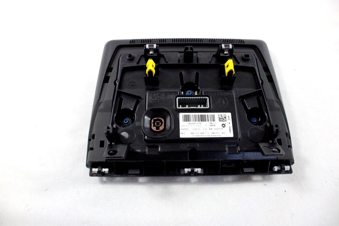 280346137R DISPLAY SISTEMA DI NAVIGAZIONE SATELLITARE RENAULT CLIO 1.0 B 74KW 5M 5P (2020) RICAMBIO USATO