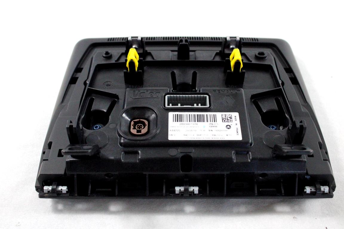 280346137R DISPLAY SISTEMA DI NAVIGAZIONE SATELLITARE RENAULT CLIO 1.0 B 74KW 5M 5P (2020) RICAMBIO USATO