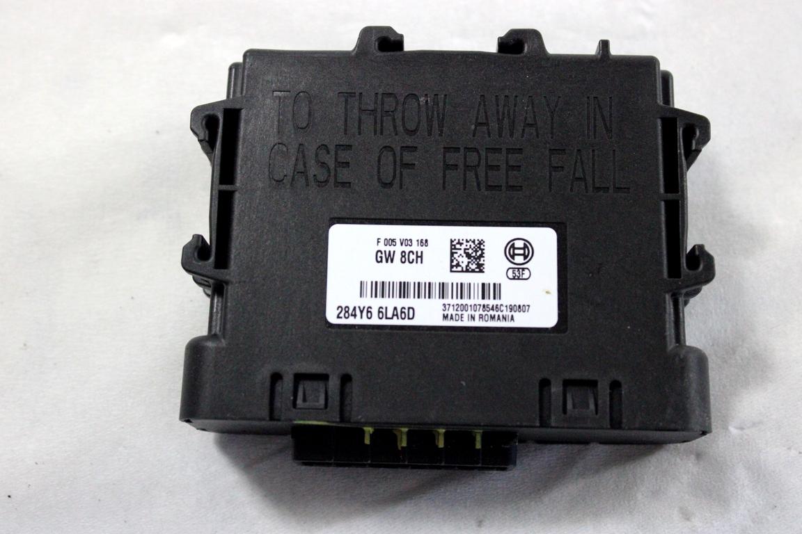284Y66LA6D CENTRALINA GATEWAY RENAULT CLIO 1.0 B 74KW 5M 5P (2020) RICAMBIO USATO