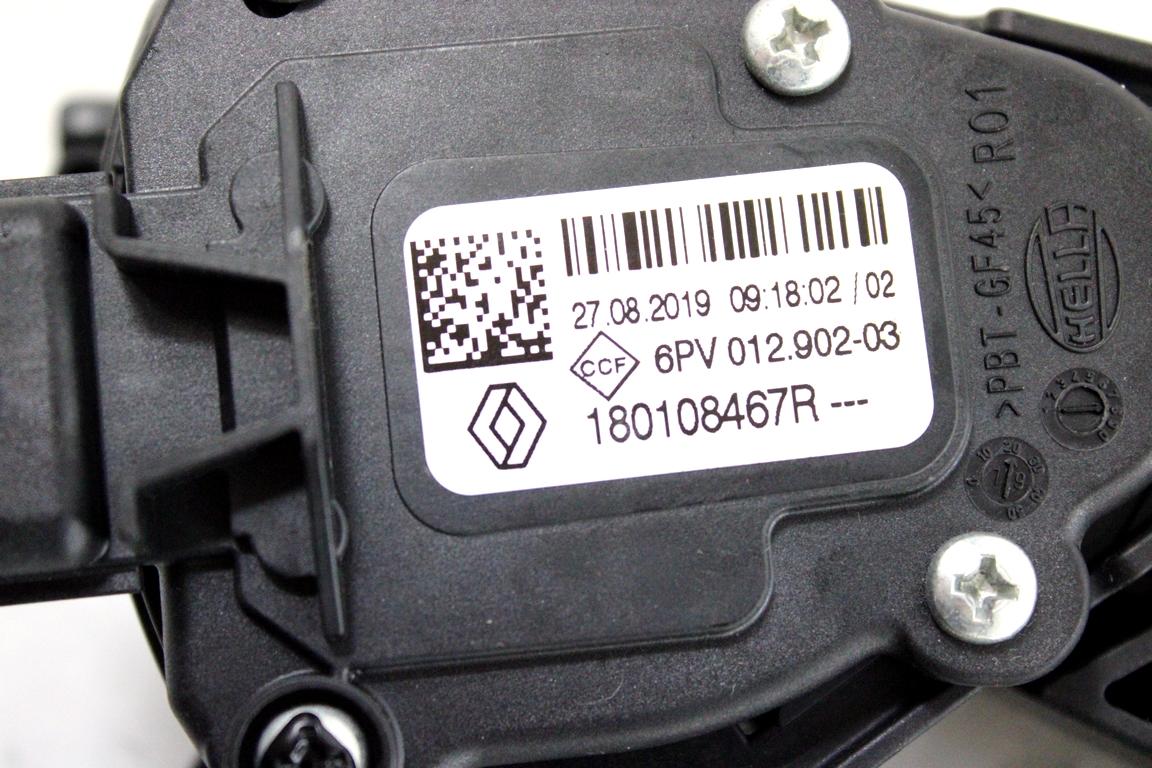 180108467R PEDALE ACCELERATORE RENAULT CLIO 1.0 B 74KW 5M 5P (2020) RICAMBIO USATO