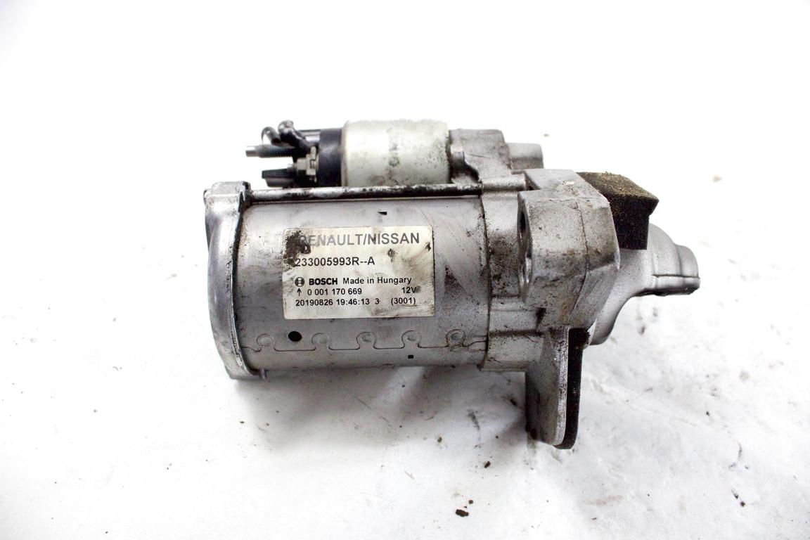 233005993R MOTORINO AVVIAMENTO RENAULT CLIO 1.0 B 74KW 5M 5P (2020) RICAMBIO USATO