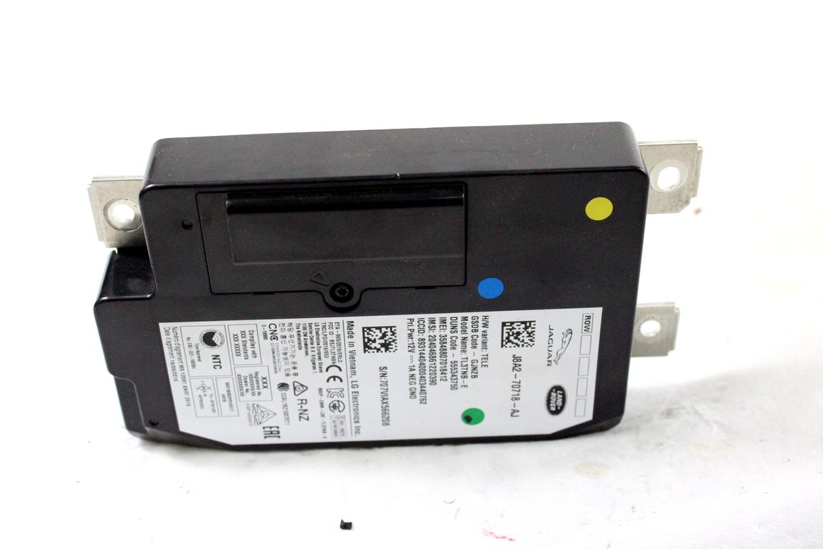 J8A2-70718-AJ CENTRALINA IMPIANTO TELEMATICO TELEFONO JAGUAR XF 2.0 D 4X4 132KW AUT 4P (2017) RICAMBIO USATO