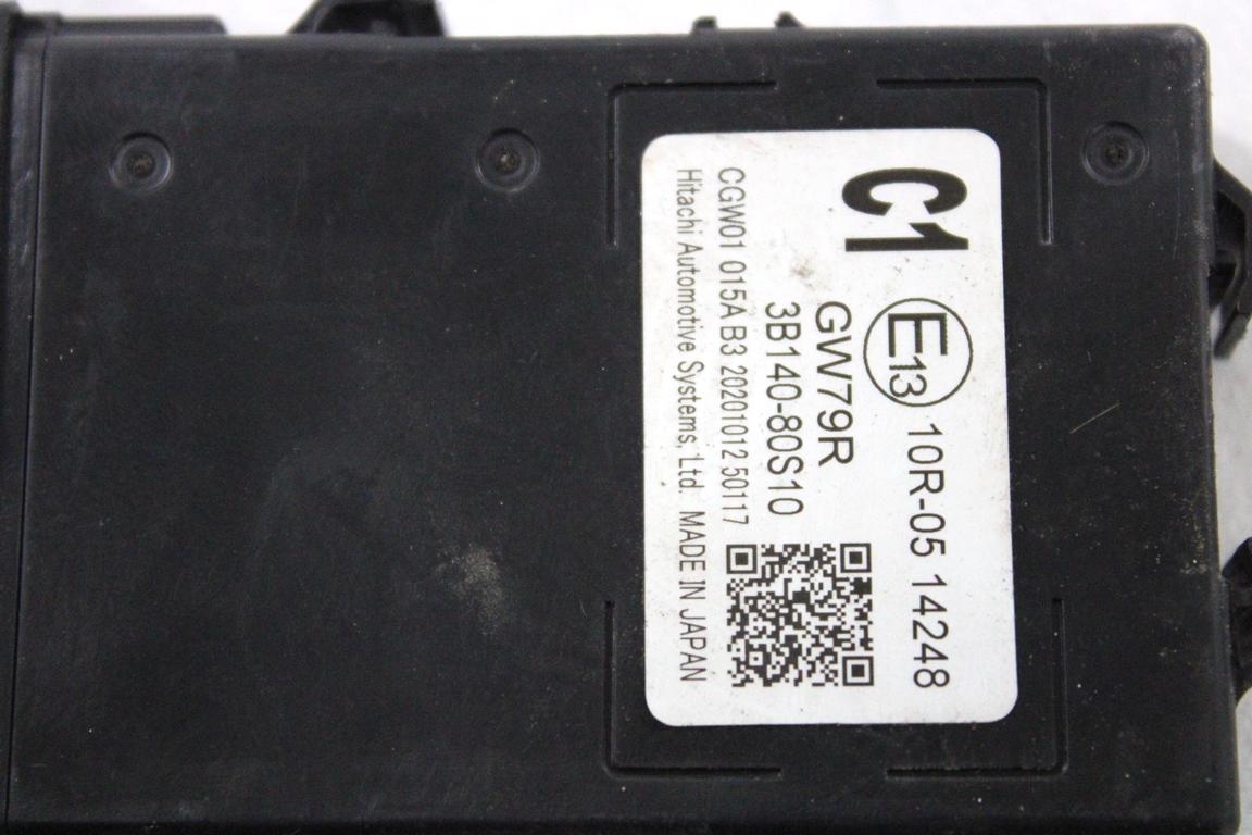 3B140-80S10 CENTRALINA GATEWAY SUZUKI SWIFT 1.2 B 4X4 61KW 5M 5P (2021) RICAMBIO USATO