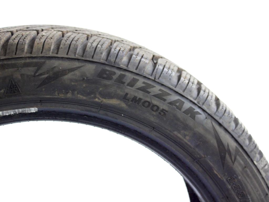 225/45 R17 91H BRIDGESTONE BLIZZAK LM005 7,73MM A4122 PNEUMATICO INVERNALE M+S (QUANTITA' 1 GOMMA)