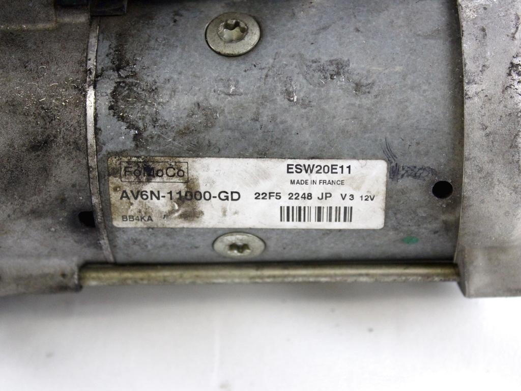 AV6N-11000-GD MOTORINO AVVIAMENTO FORD MONDEO SW 1.5 D 88KW 5P (2015) RICAMBIO USATO
