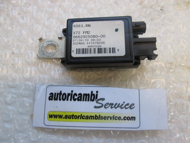 OJACEVALEC / ANTENA OEM N. 800071714 ORIGINAL REZERVNI DEL CITROEN C5 RD TD MK2 /TOURER/CROSS TOURER (2008 - 2017) DIESEL LETNIK 2010