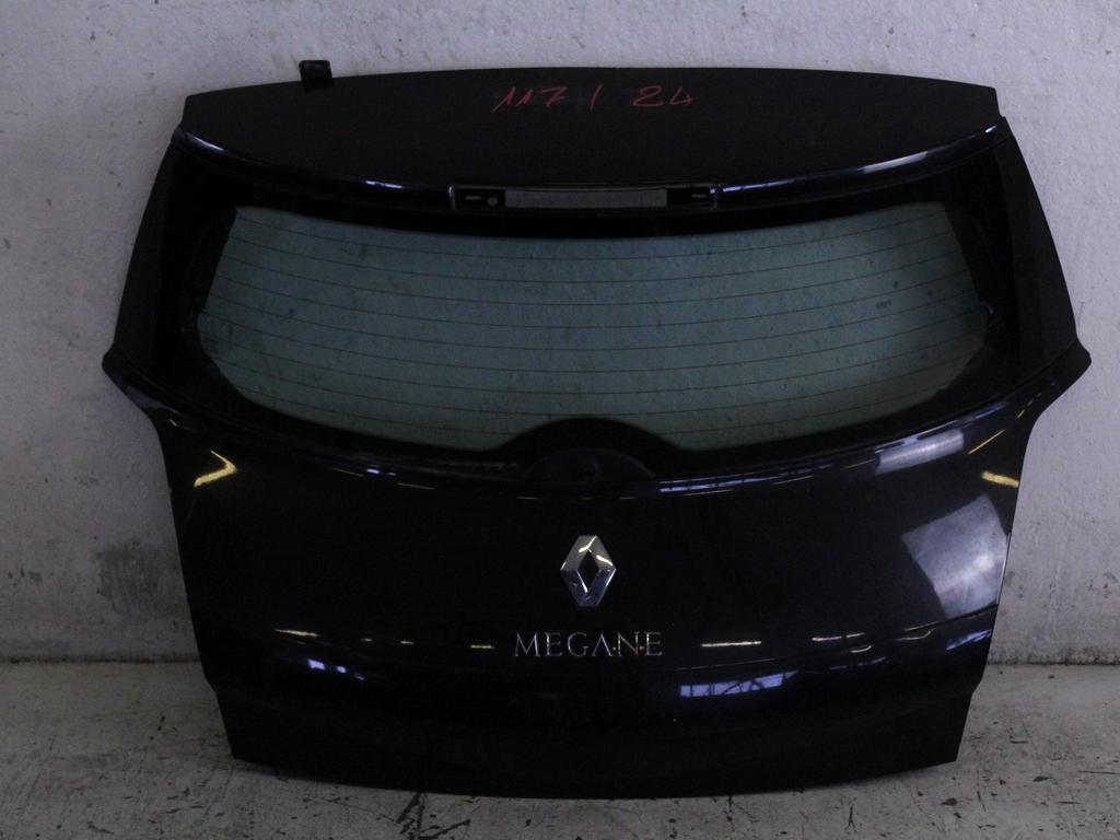 7751473705 PORTELLONE COFANO POSTERIORE BAULE RENAULT MEGANE 1.5 D 60KW 5M 5P (2003) RICAMBIO USATO CON LUNOTTO