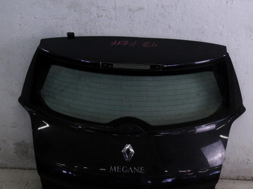 7751473705 PORTELLONE COFANO POSTERIORE BAULE RENAULT MEGANE 1.5 D 60KW 5M 5P (2003) RICAMBIO USATO CON LUNOTTO