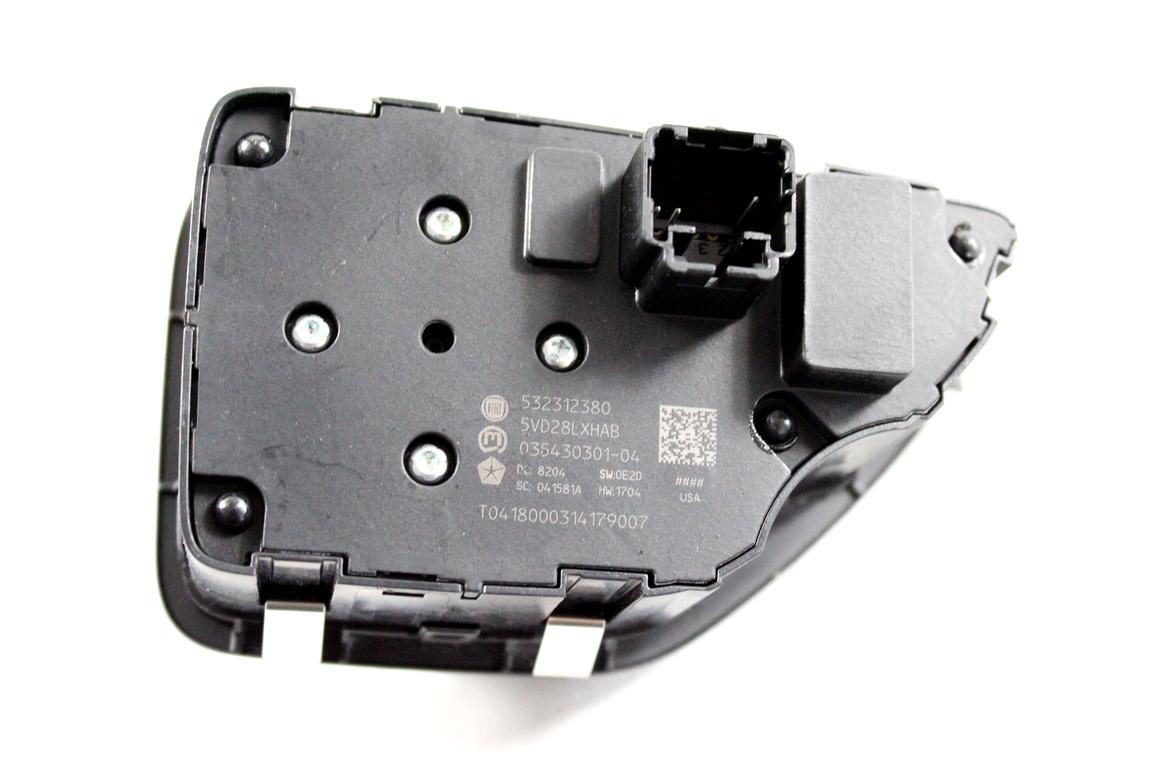 5VD28LXHAB COMANDO INTERRUTTORE INSERIMENTO 4WD LOCK JEEP COMPASS 2.0 D 4X4 103KW AUT 5P (2018) RICAMBIO USATO