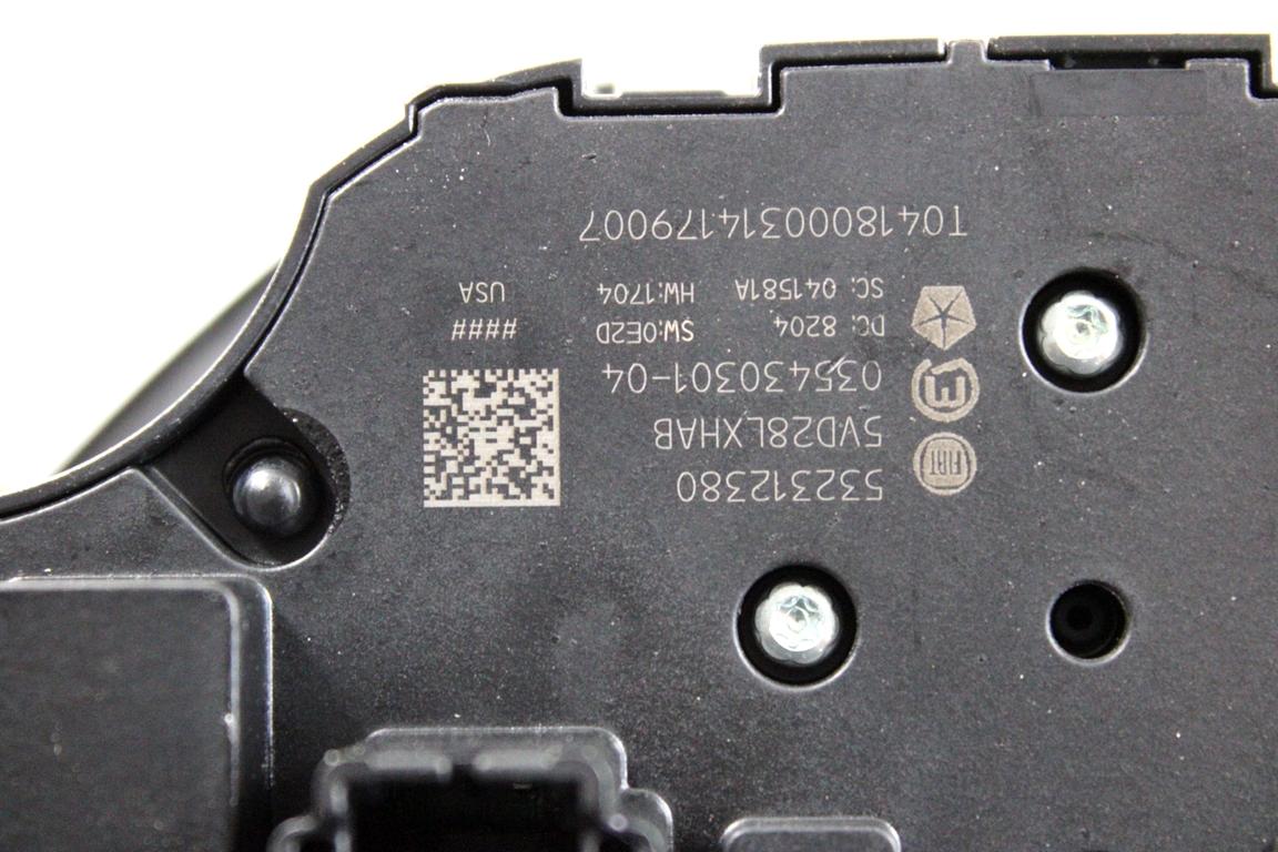 5VD28LXHAB COMANDO INTERRUTTORE INSERIMENTO 4WD LOCK JEEP COMPASS 2.0 D 4X4 103KW AUT 5P (2018) RICAMBIO USATO