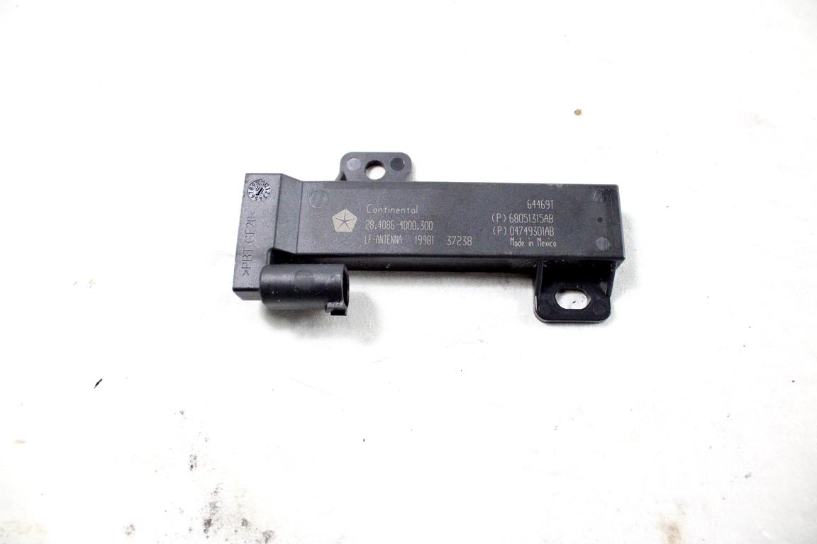 68051315AB CENTRALINA ANTENNA RICEVITORE TELECOMANDO KEYLESS JEEP COMPASS 2.0 D 4X4 103KW AUT 5P (2018) RICAMBIO USATO
