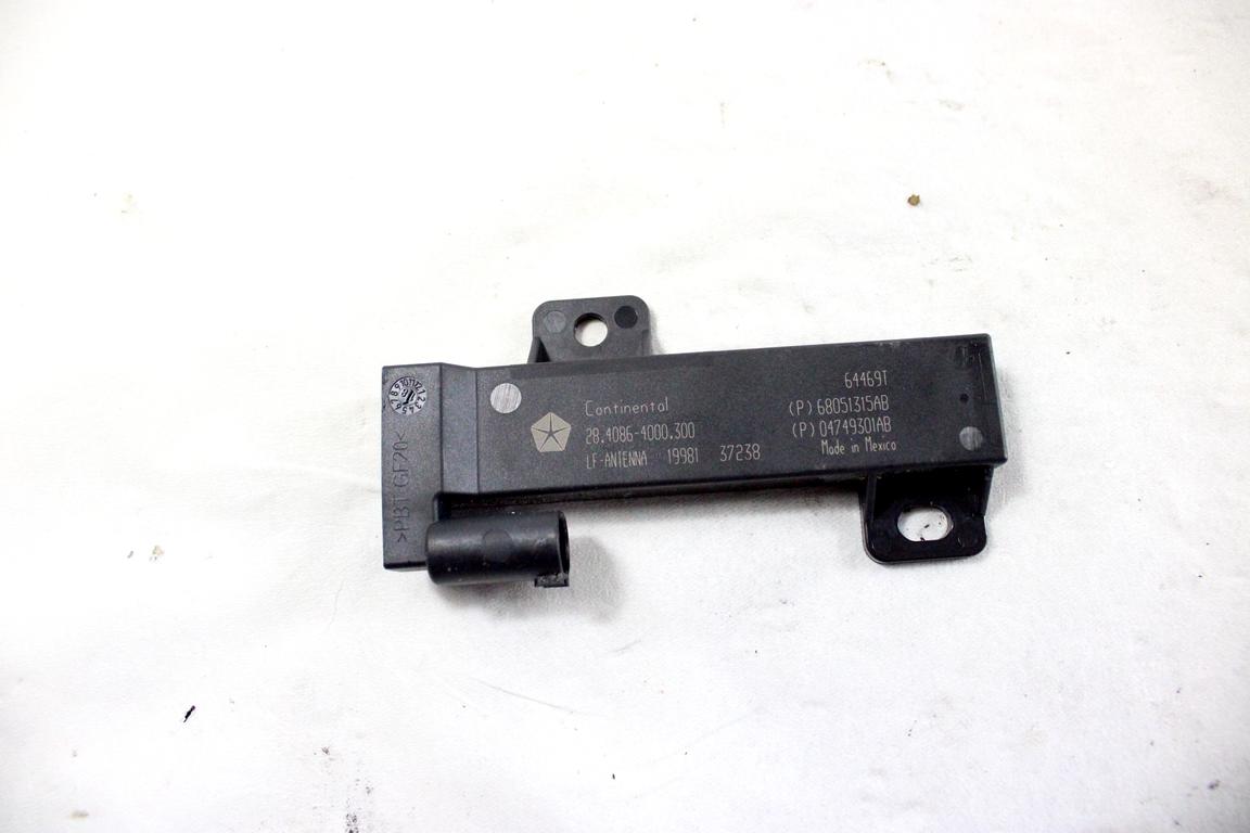 68051315AB CENTRALINA ANTENNA RICEVITORE TELECOMANDO KEYLESS JEEP COMPASS 2.0 D 4X4 103KW AUT 5P (2018) RICAMBIO USATO