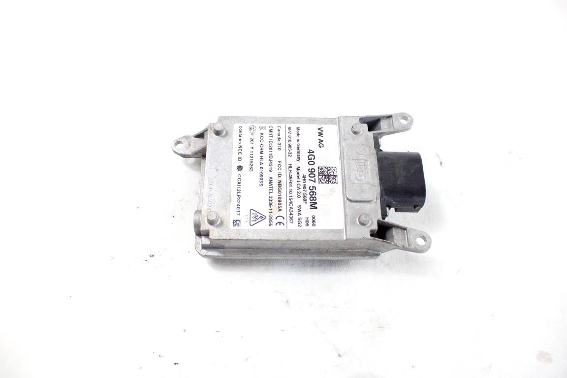 4G0907568M SENSORE RADAR LANE ASSIST POSTERIORE LATO SINISTRO AUDI A6 C7 2.0 D 140KW AUT 4P (2015) RICAMBIO USATO