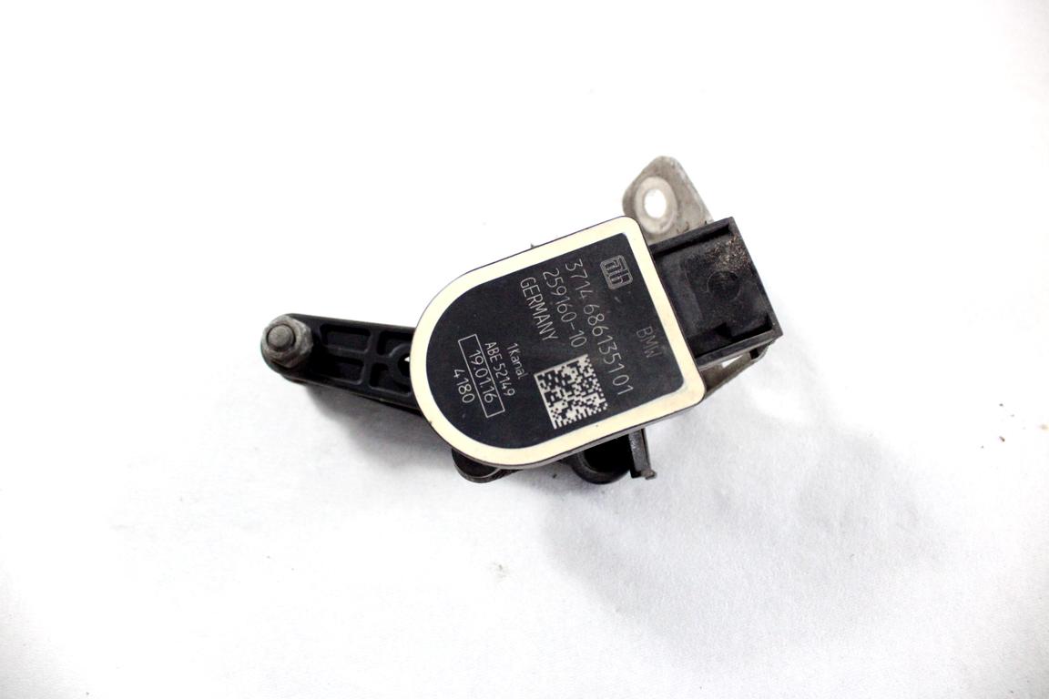 37146861351 SENSORE DI LIVELLO ALTEZZA FARI BMW SERIE 5 525XD SW F11 2.0 D 160KW 4X4 AUT 5P (2016) RICAMBIO USATO 