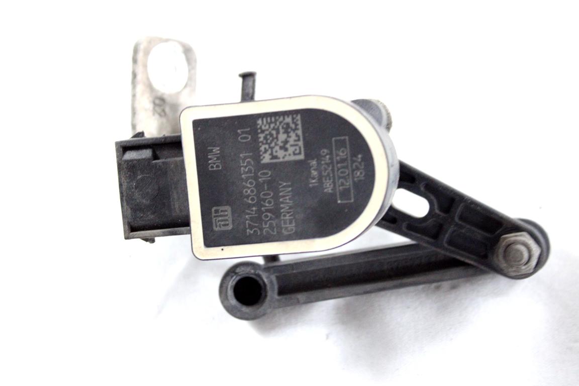 37146861351 SENSORE DI LIVELLO ALTEZZA FARI BMW SERIE 5 525XD SW F11 2.0 D 160KW 4X4 AUT 5P (2016) RICAMBIO USATO 