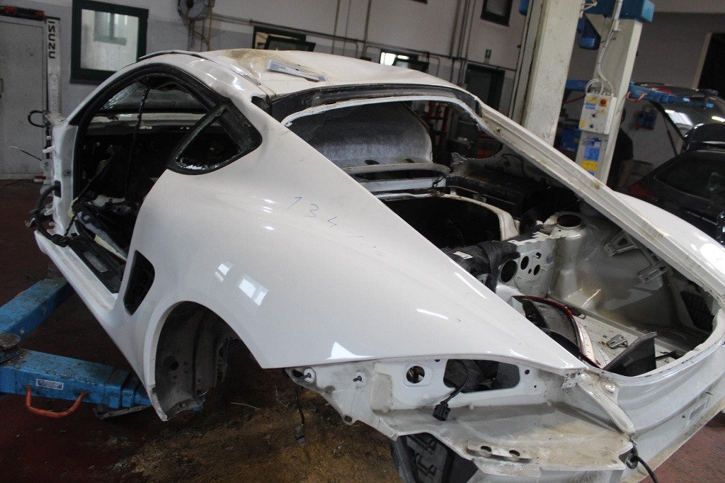 SCOCCA TELAIO DA TAGLIARE PORSCHE CAYMAN 987 MK2 2.9 B 195KW 6M 3P (2009) RICAMBIO USATO 