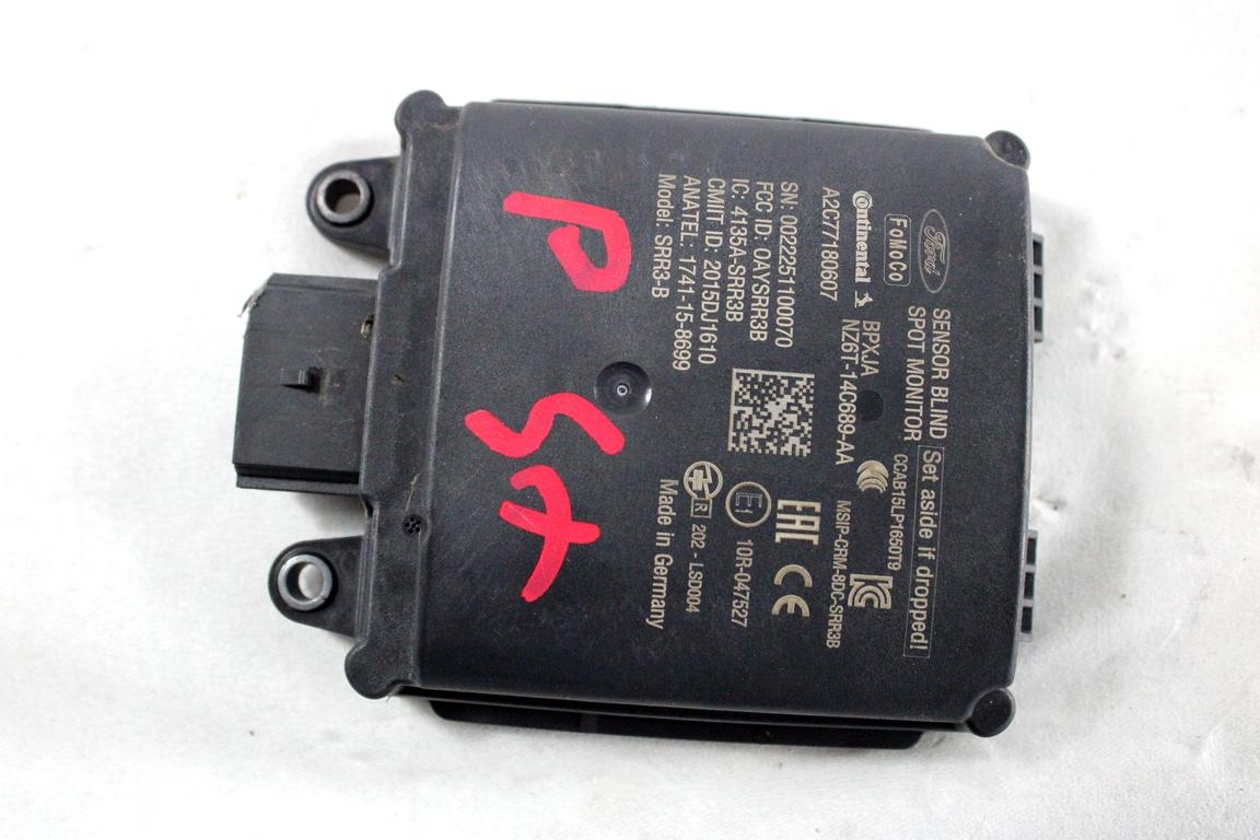 NZ6T-14C689-AA SENSORE RADAR ANGOLO CIECO POSTERIORE FORD PUMA 1.0 I 92KW AUT 5P (2022) RICAMBIO USATO