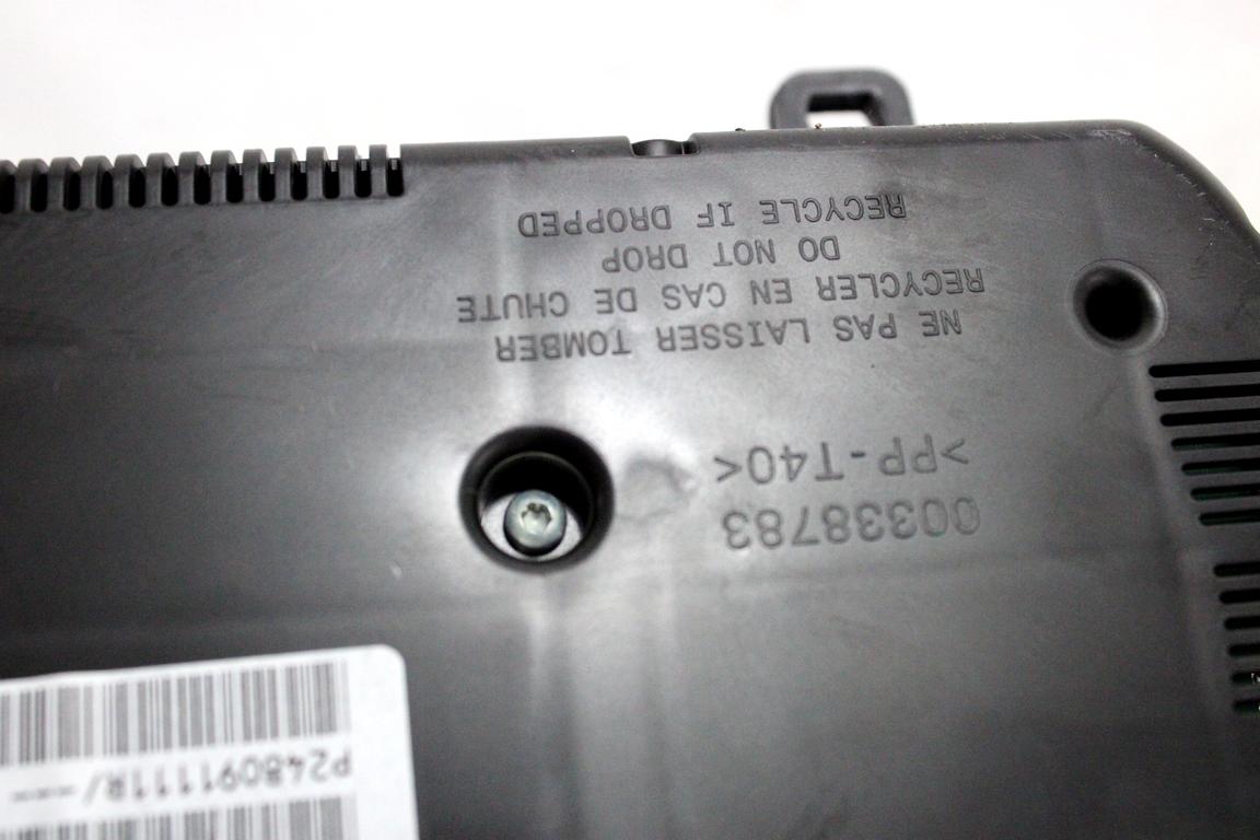 248091111R QUADRO STRUMENTI CONTACHILOMETRI COCKPIT RENAULT CAPTUR 1.0 G 74KW 6M 5P (2021) RICAMBIO USATO