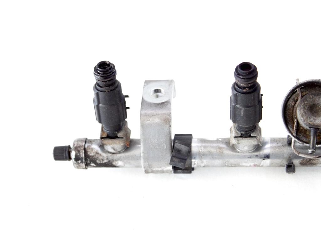 13537562264 TUBO INIEZIONE CON SERIE INIETTORI BENZINA MINI COOPER R50 1.6 B 85KW 5M 3P (2001) RICAMBIO USATO