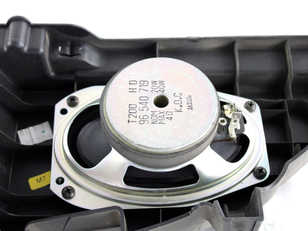 96941126 CASSA ALTOPARLANTE PORTA POSTERIORE DESTRA CHEVROLET AVEO 1.2 G 62KW 5M 3P (2010) RICAMBIO USATO