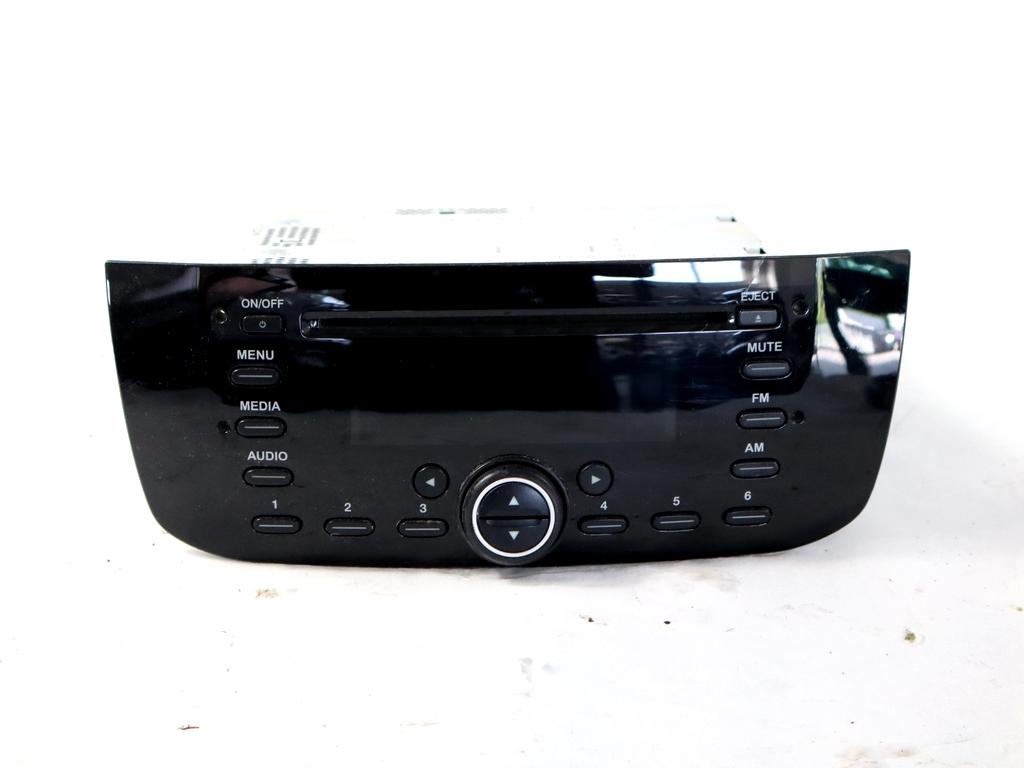 735535440 AUTORADIO FIAT PUNTO 1.4 M 57KW 5M 5P (2012) RICAMBIO USATO (NON FORNIAMO CODICE AUTORADIO, MA SOLO NUMERO DI TELAIO VEICOLO)
