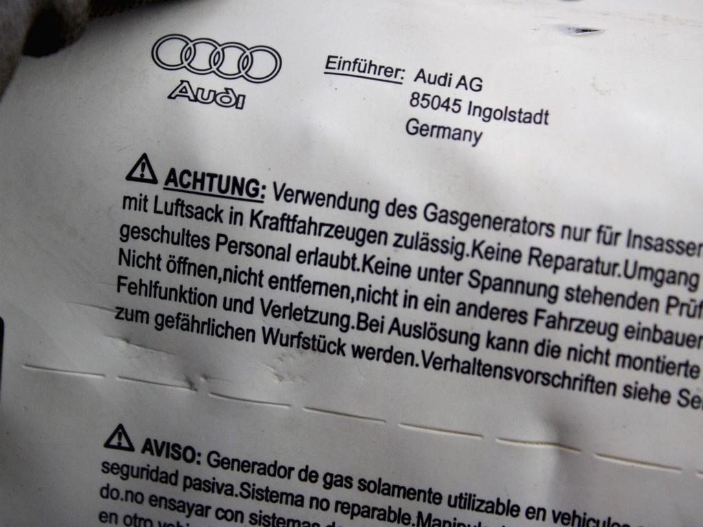 8T0880204F AIRBAG PASSEGGERO AUDI A4 B8 2.0 D 105KW 4P AUT (2008) RICAMBIO USATO
