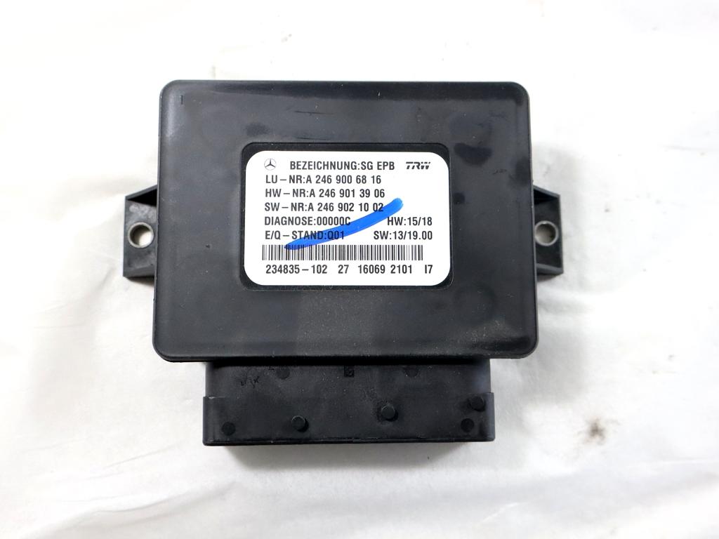 A2469006816 CENTRALINA FRENO DI STAZIONAMENTO A MANO INFINITI Q30 1.5 D 80KW 6M 5P (2017) RICAMBIO USATO