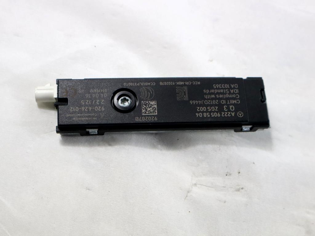 A2229055804 CENTRALINA AMPLIFICATORE ANTENNA INFINITI Q30 1.5 D 80KW 6M 5P (2017) RICAMBIO USATO