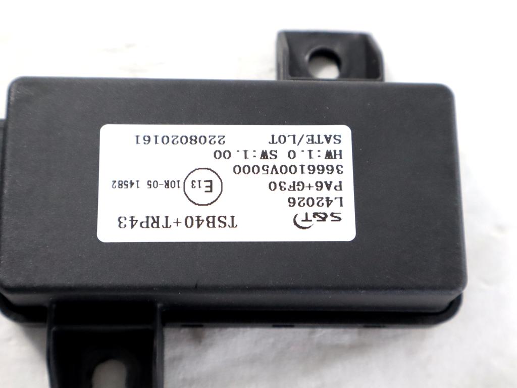 3666100V5000 CENTRALINA MODULO PRESSIONE PNEUMATICI EVO EVO3 1.5 G 83KW 5M 5P (2022) RICAMBIO USATO 